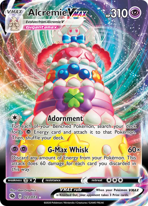 Alcremie VMAX (023/073) [Sword & Shield: Champion’s Path] - Pokemon Single