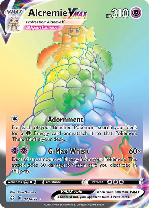 Alcremie VMAX (073/072) [Sword & Shield: Shining Fates] - Pokemon Single