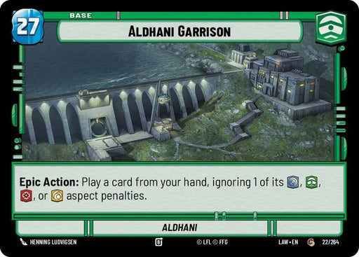 Aldhani Garrison // Shield (22 // T03) [A Lawless Time]