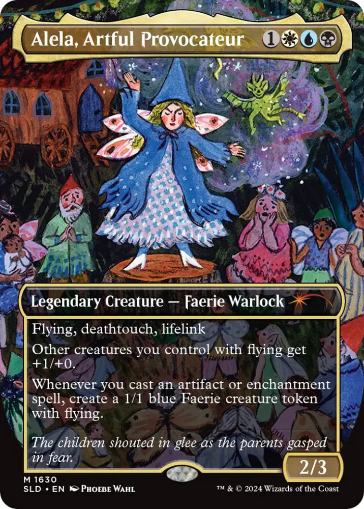 Alela Artful Provocateur (1630) [Secret Lair Drop Series] - MTG Single