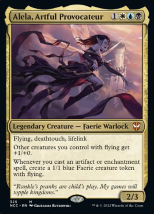 Alela Artful Provocateur [Streets of New Capenna Commander] - MTG Single
