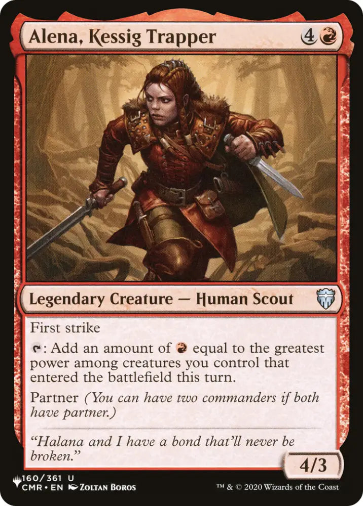 Alena Kessig Trapper [The List] - MTG Single