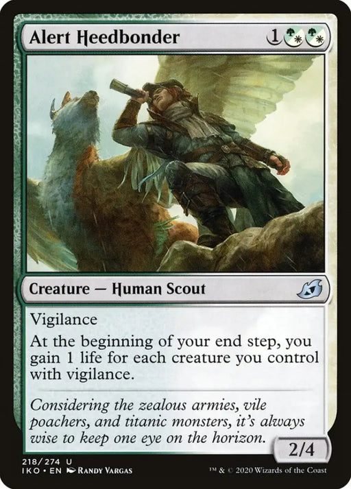 Alert Heedbonder [Ikoria: Lair of Behemoths] - MTG Single