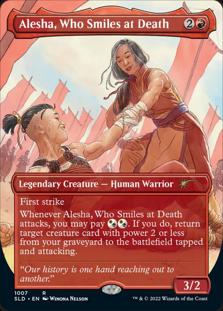 Alesha Who Smiles at Death [Secret Lair Drop Series] - MTG Single