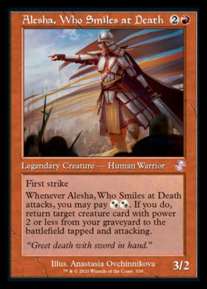 Alesha Who Smiles at Death (Timeshifted) [Time Spiral Remastered] - MTG Single