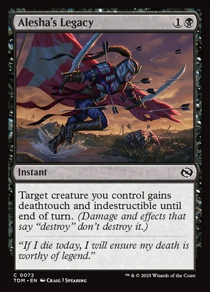 Alesha's Legacy (72) [Tarkir: Dragonstorm]
