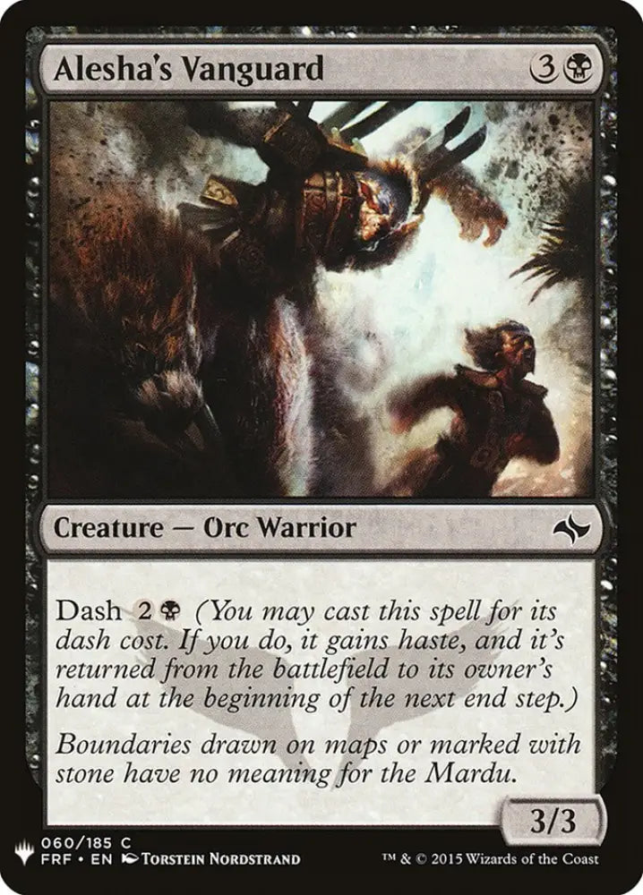 Alesha’s Vanguard [Mystery Booster] - MTG Single