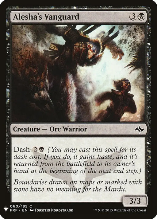 Alesha’s Vanguard [Mystery Booster] - MTG Single