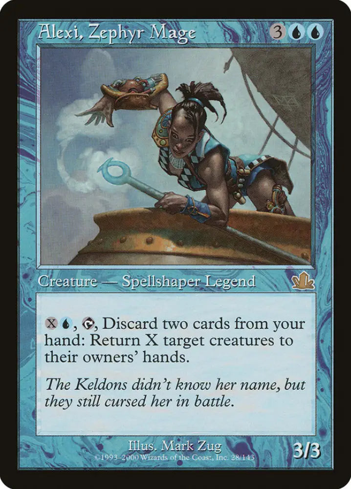 Alexi Zephyr Mage [Prophecy] - MTG Single