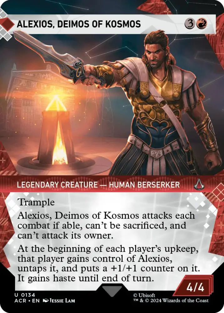 Alexios Deimos of Kosmos (Showcase) [Assassin’s Creed] - MTG Single