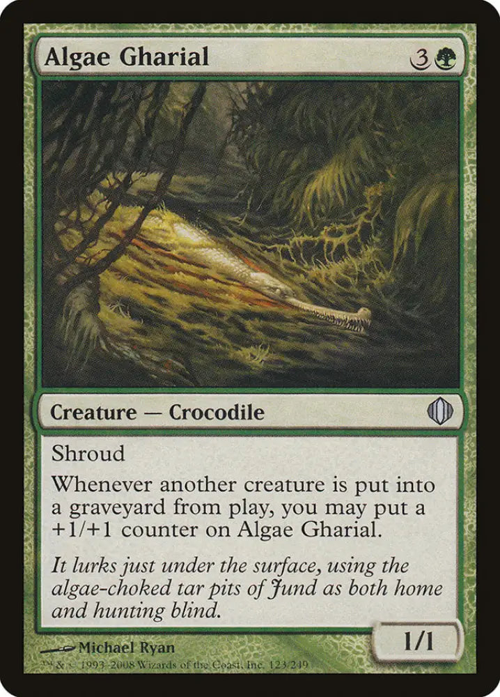 Algae Gharial [Shards of Alara] - MTG Single