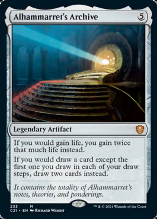 Alhammarret’s Archive [Commander 2021] - MTG Single