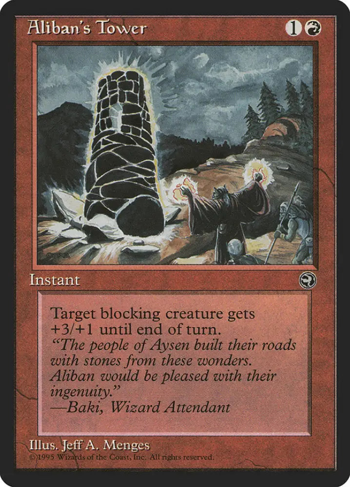 Aliban’s Tower (Baki Flavor Text) [Homelands] - MTG Single