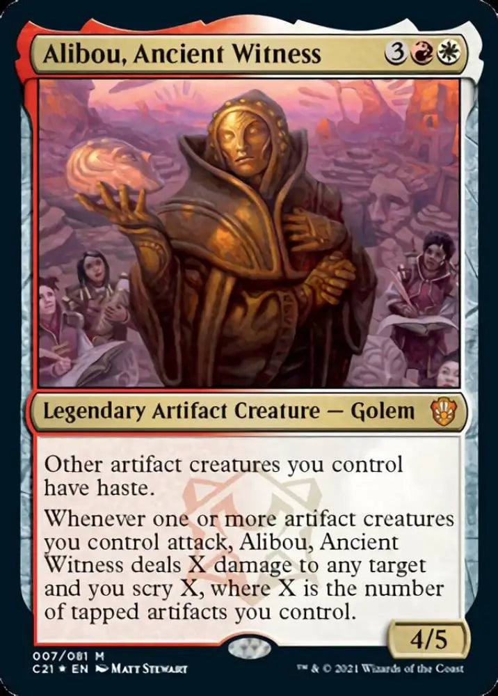 Alibou Ancient Witness [Commander 2021] - MTG Single