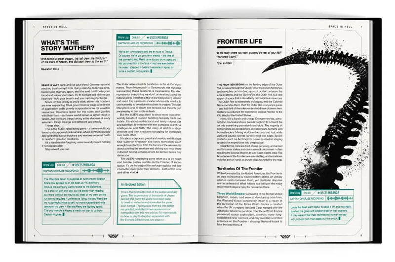 Alien RPG Evolved Edition Core Rulebook Hardcover (EN) - Role Playing Game