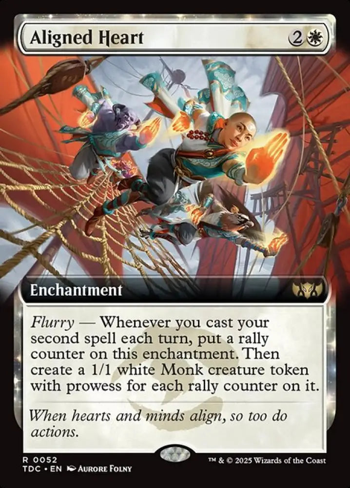 Aligned Heart (52) [Tarkir: Dragonstorm Commander]