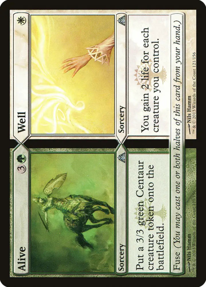 Alive // Well [Dragon’s Maze] - MTG Single