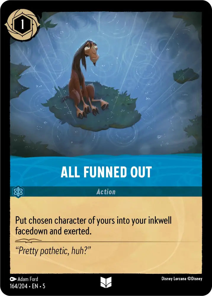 All Funned Out (164/204) [Shimmering Skies] - Lorcana Single