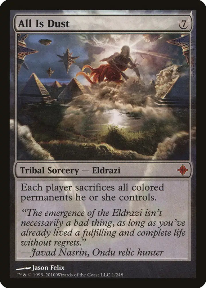 All Is Dust [Rise of the Eldrazi] - MTG Single
