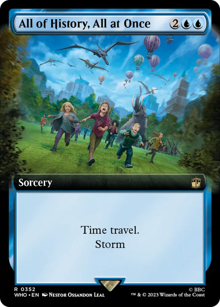 All of History All at Once (Extended Art) [Doctor Who] - MTG Single