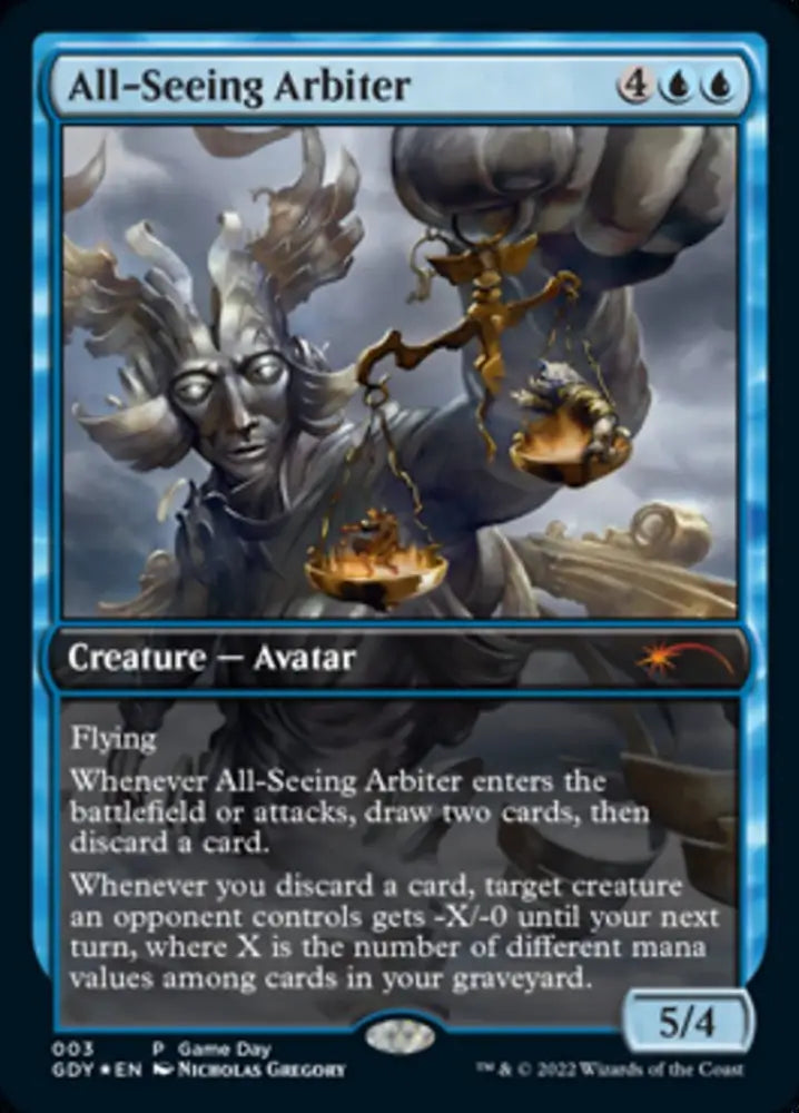 All-Seeing Arbiter [Game Day 2022] - MTG Single