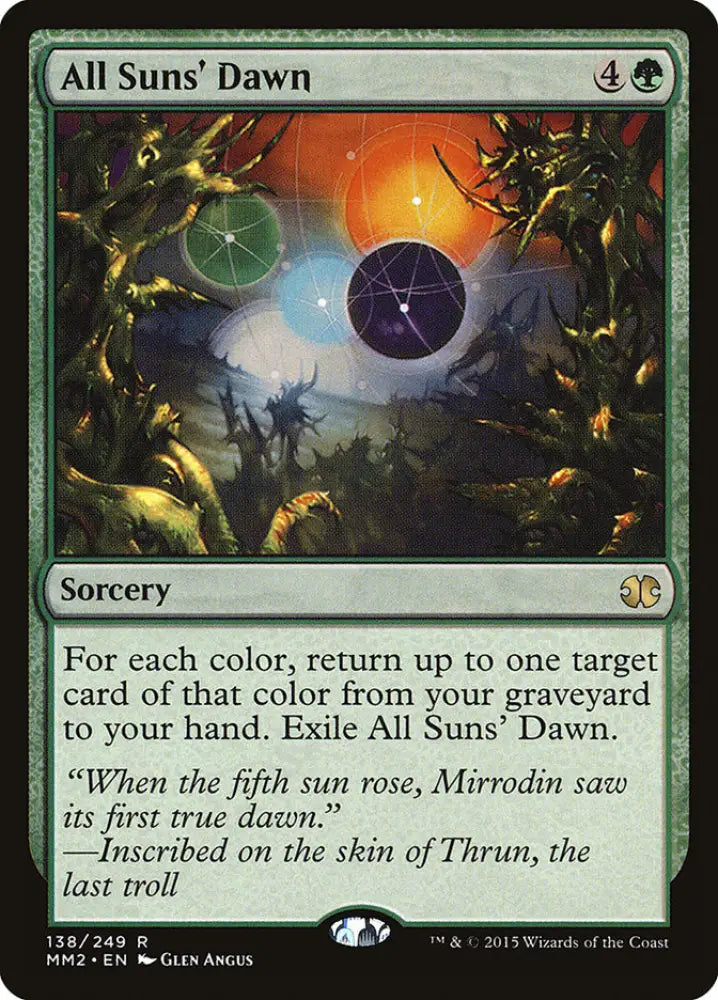 All Suns’ Dawn [Modern Masters 2015] - MTG Single