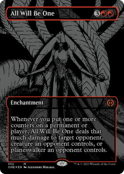 All Will Be One (Oil Slick Raised Foil) [Phyrexia: All Will Be One] - MTG Single
