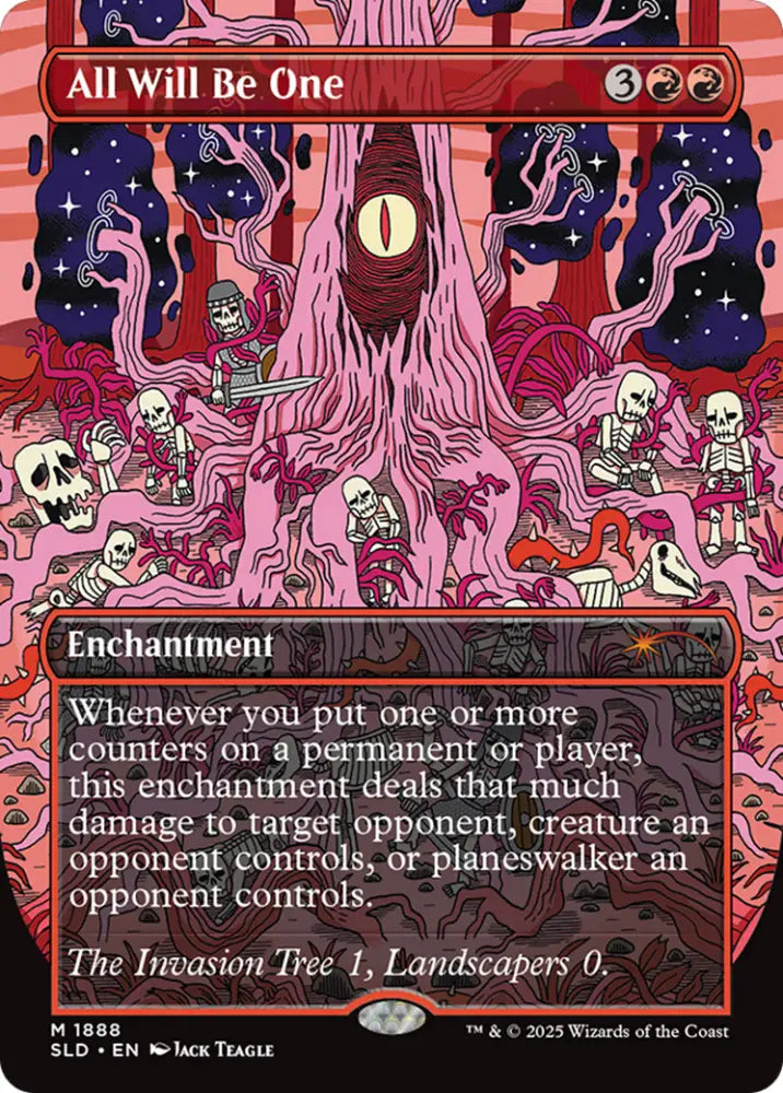 All Will Be One (Rainbow Foil) [Secret Lair Drop Series] - MTG Single