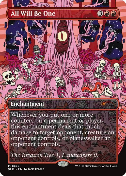 All Will Be One (Rainbow Foil) [Secret Lair Drop Series] - MTG Single