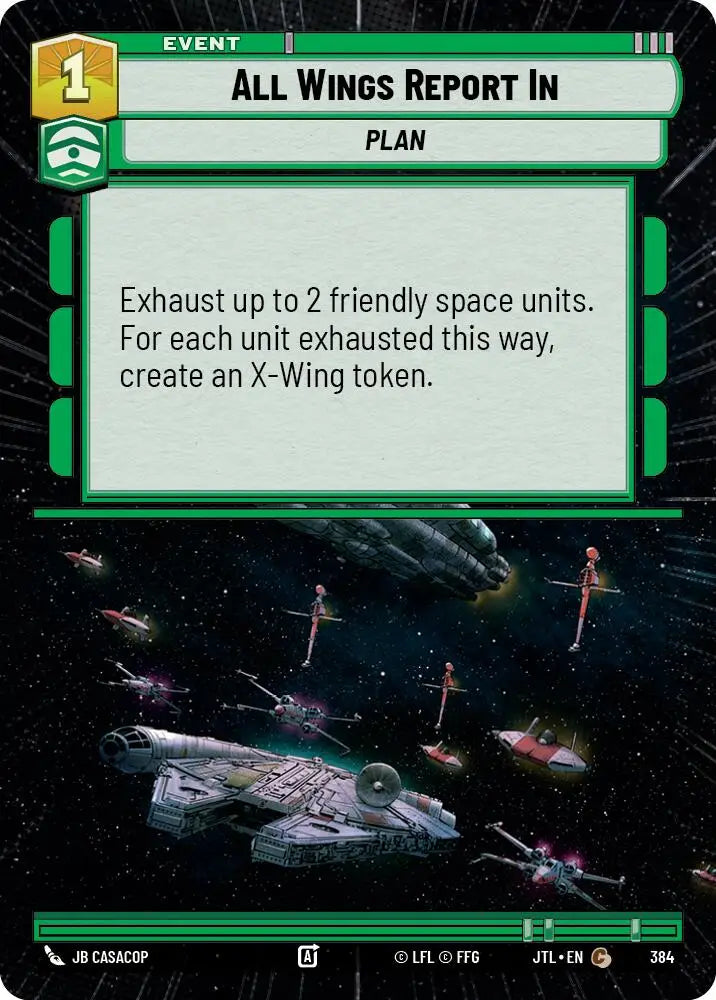 All Wings Report In (Hyperspace) (384) [Jump to Lightspeed] - Star Wars: Unlimited Single