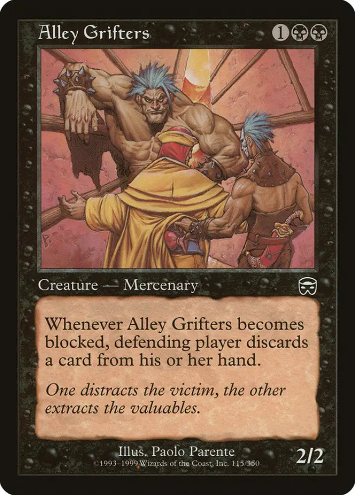 Alley Grifters [Mercadian Masques] - MTG Single