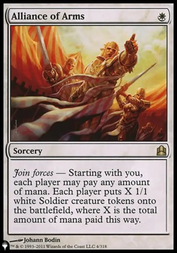 Alliance of Arms [The List] - MTG Single