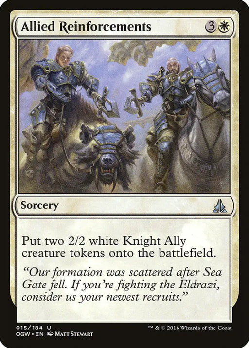Allied Reinforcements [Oath of the Gatewatch] - MTG Single