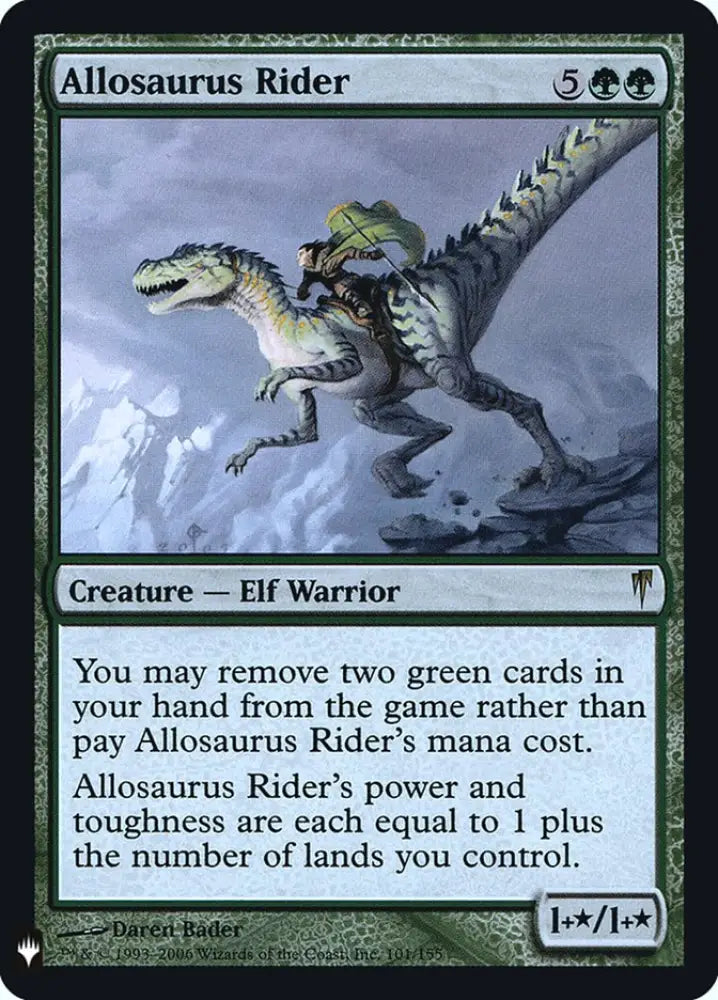 Allosaurus Rider [Mystery Booster] - MTG Single
