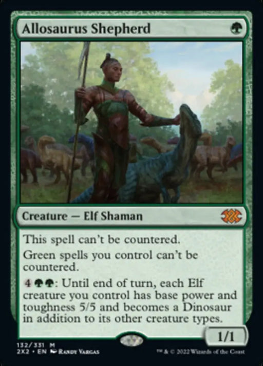 Allosaurus Shepherd [Double Masters 2022] - MTG Single