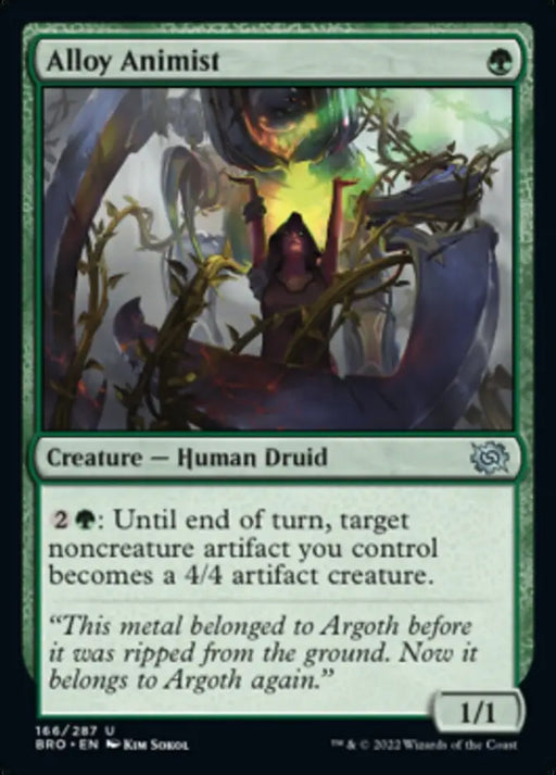 Alloy Animist [The Brothers’ War] - MTG Single