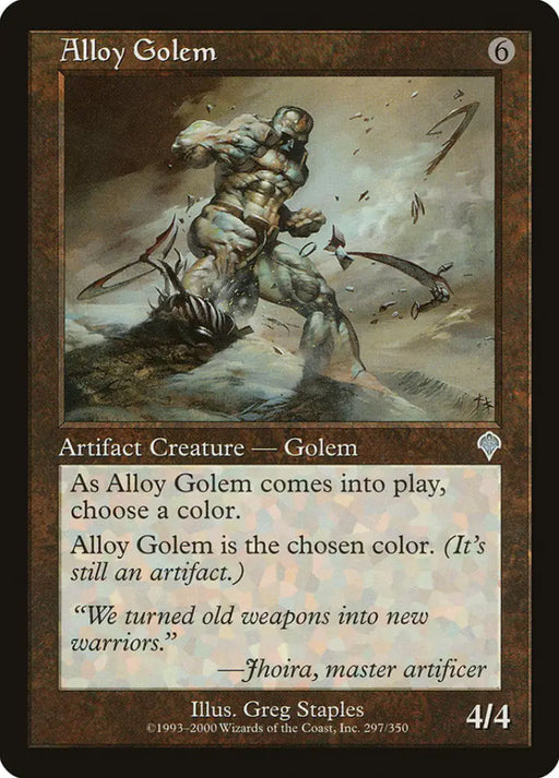 Alloy Golem [Invasion] - MTG Single