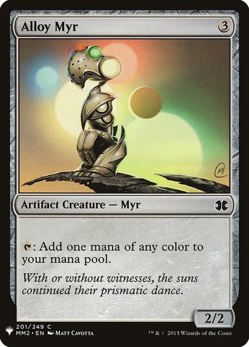 Alloy Myr [Mystery Booster] - MTG Single