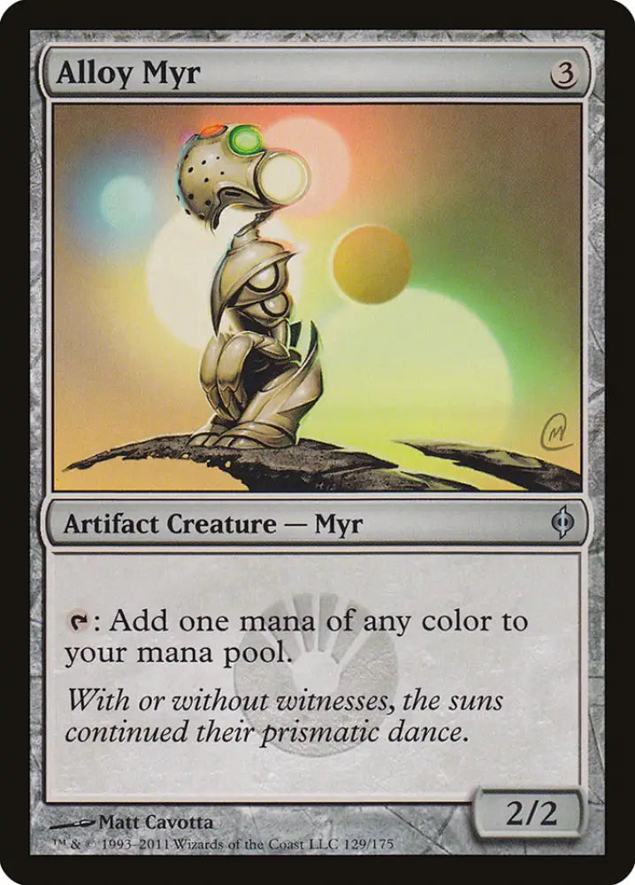 Alloy Myr [New Phyrexia] - MTG Single