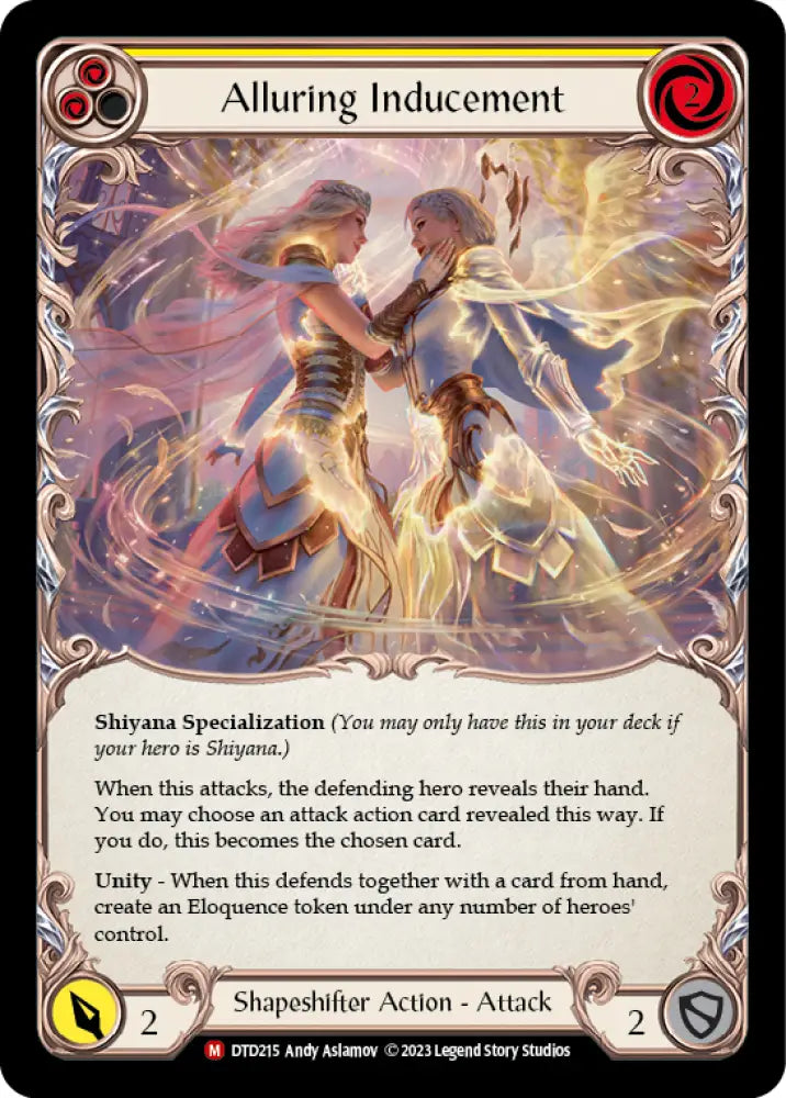 Alluring Inducement [Dusk Till Dawn] Rainbow Foil - Flesh And Blood Single