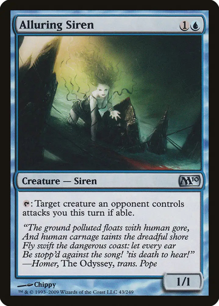 Alluring Siren [Magic 2010] - MTG Single