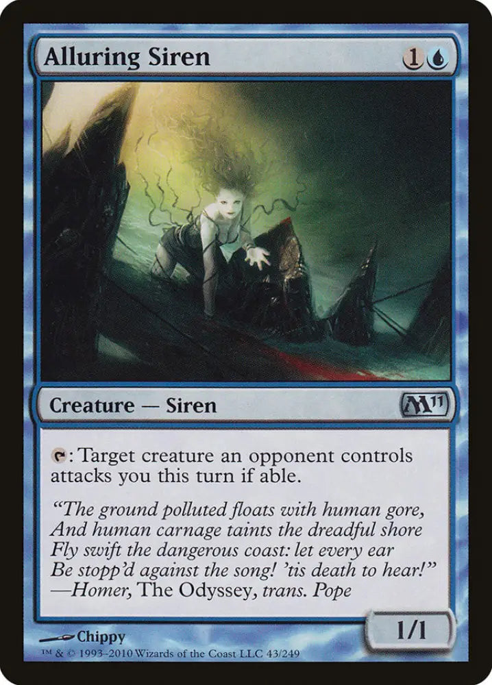 Alluring Siren [Magic 2011] - MTG Single