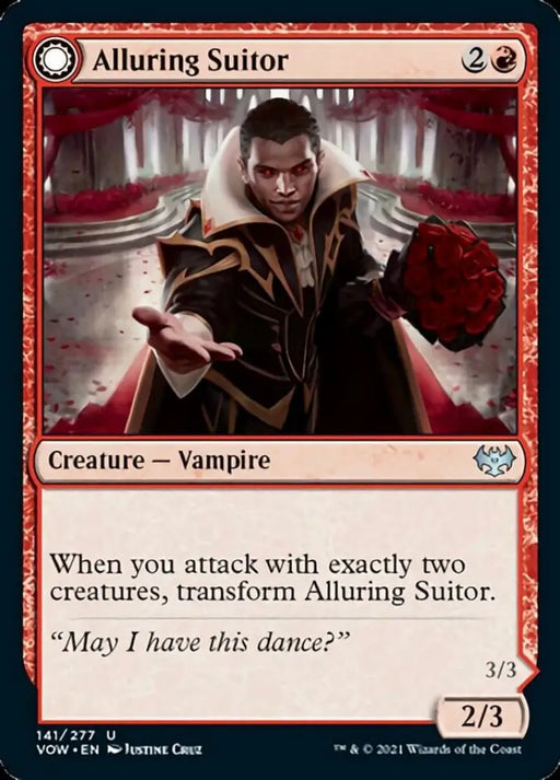 Alluring Suitor // Deadly Dancer [Innistrad: Crimson Vow] - MTG Single