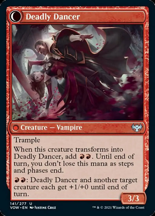 Alluring Suitor // Deadly Dancer [Innistrad: Crimson Vow] - MTG Single