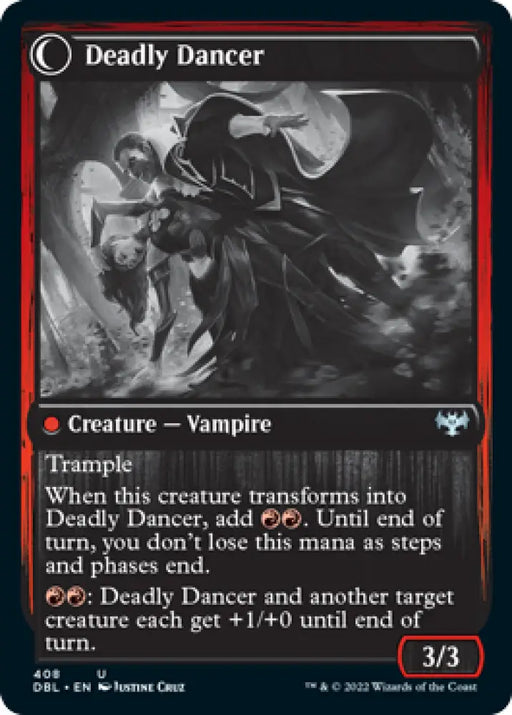 Alluring Suitor // Deadly Dancer [Innistrad: Double Feature] - MTG Single