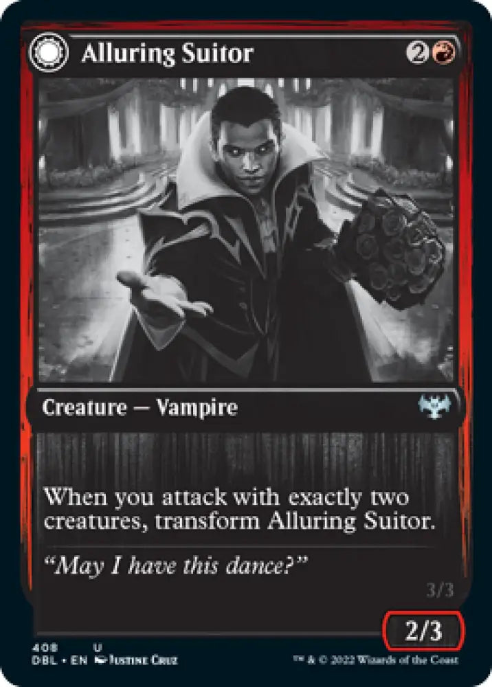 Alluring Suitor // Deadly Dancer [Innistrad: Double Feature] - MTG Single