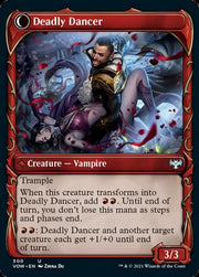 Alluring Suitor // Deadly Dancer (Showcase Fang Frame) [Innistrad: Crimson Vow] - MTG Single