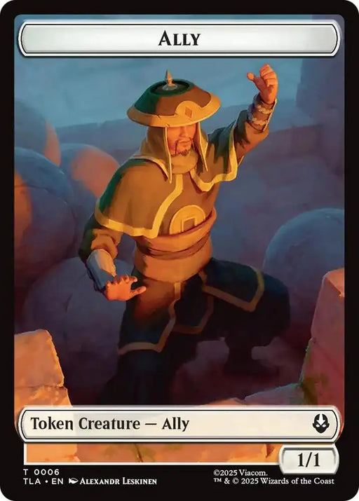 Ally (0006) // Bear Double-Sided Tokens (6 // 12) [Avatar: The Last Airbender]