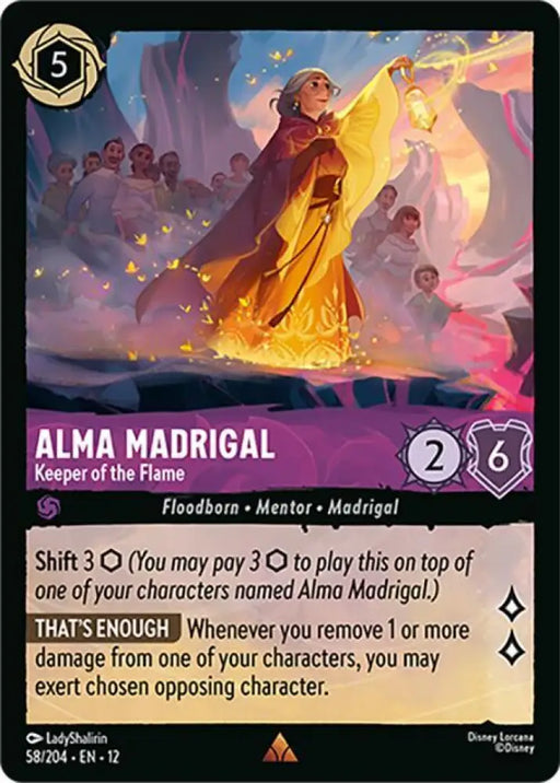 Alma Madrigal - Keeper of the Flame (58/204) [Wilds Unknown]