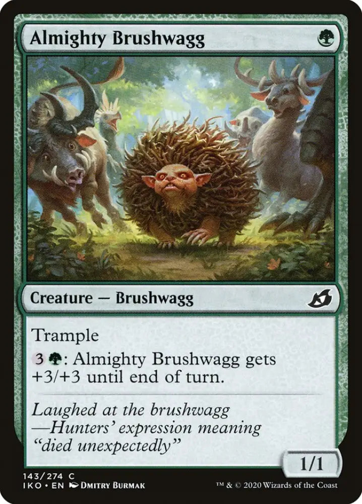 Almighty Brushwagg [Ikoria: Lair of Behemoths] - MTG Single